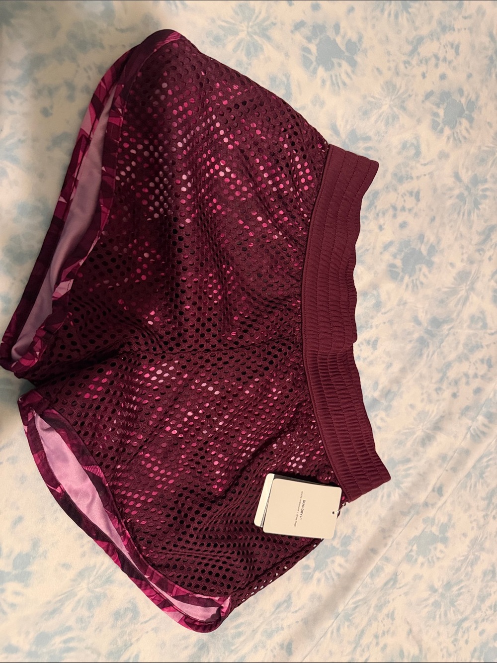 C9 by Champion Maroon Mesh Lounge Shorts
